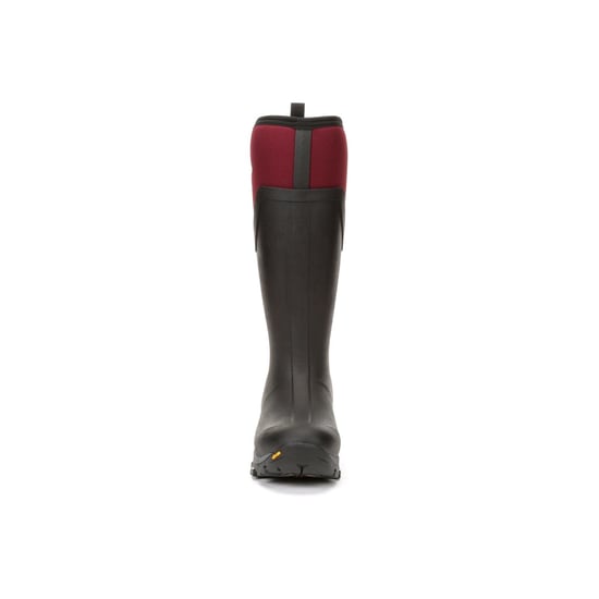 Muck Boots Arctic Ice Hoge Rubber Zwarte/Bordeaux Wellington Boots - Image 3