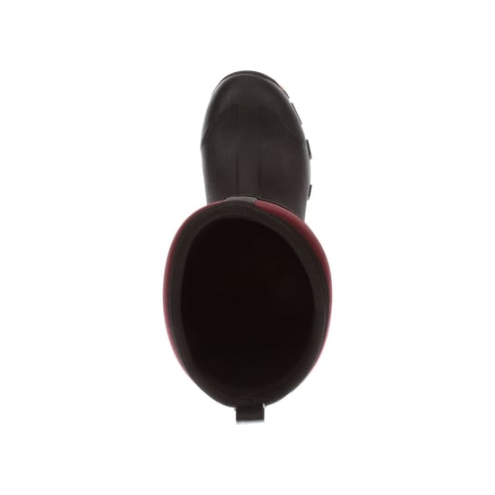 Muck Boots Arctic Ice Hoge Rubber Zwarte/Bordeaux Wellington Boots - Image 6