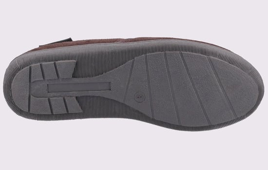 Hush Puppies Arnold Slip On Suede MEMORY FOAM Mens - Image 4