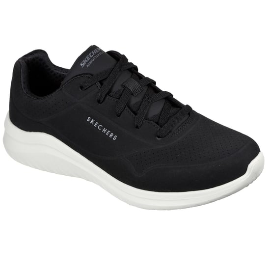 Skechers Ultra Flex 2.0 Vicinity Synthetic Herrskor Svart/Vit Träningsskor - Image 1