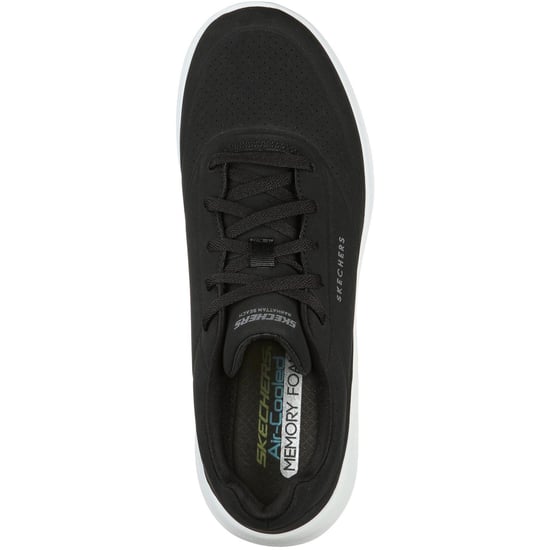 Skechers Ultra Flex 2.0 Vicinity Synthetic Herrskor Svart/Vit Träningsskor - Image 4