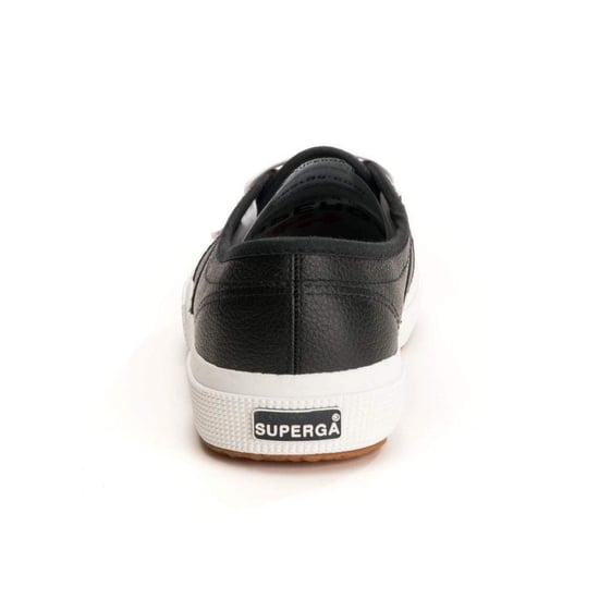 Superga 2750 Leren Heren Zwarte/Witte Sneakers - Image 6