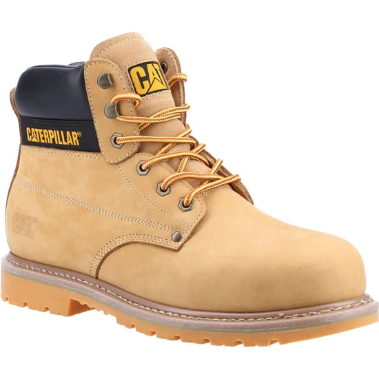 Caterpillar Powerplant S3 Nubuck Honey Bred Passform Säkerhetsstövlar - Image 1