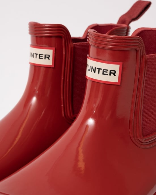 Hunter Original Chelsea Gloss Womens Boots - Image 2