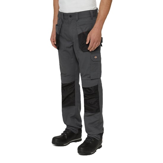 Dickies Multi Pocket Utility Polyester Grijze Werkbroek voor Mannen - Image 2