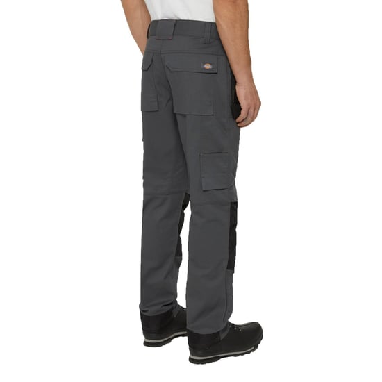 Dickies Multi Pocket Utility Polyester Grijze Werkbroek voor Mannen - Image 3
