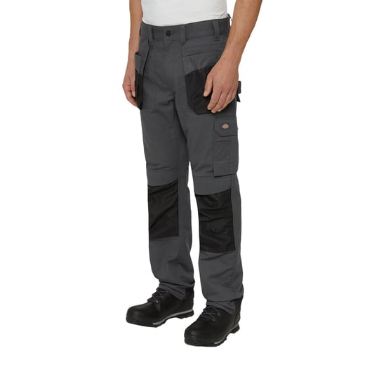 Dickies Multi Pocket Utility Polyester Grijze Werkbroek voor Mannen - Image 6