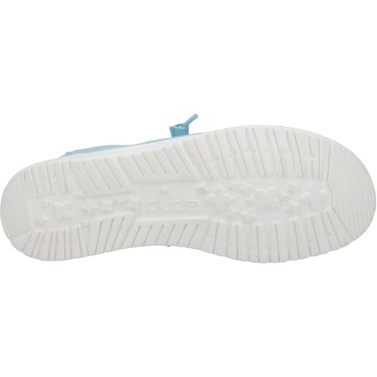 HEYDUDE Wendy Canvas 100% Bomull Dam Turkosa Loafers - Image 3