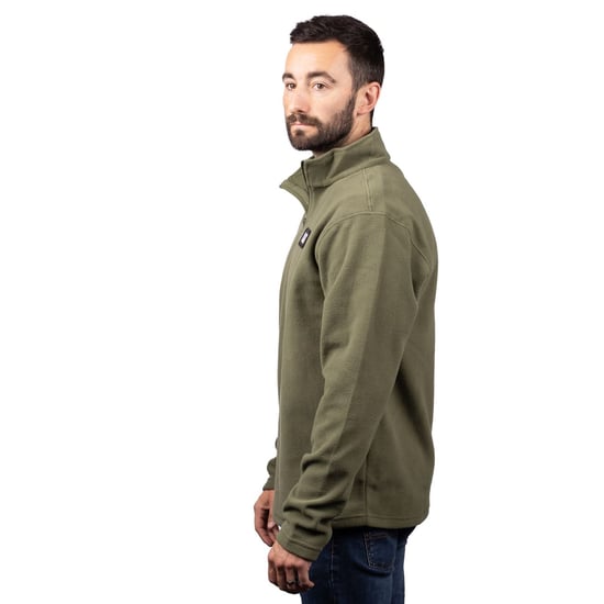 Caterpillar Microfleece Quarter Zip Mens - Image 2