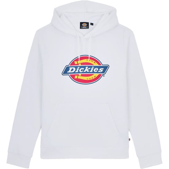 Dickies Icon Logo Polyester Unisex Volwassenen Witte Hoodie Sweater - Image 4