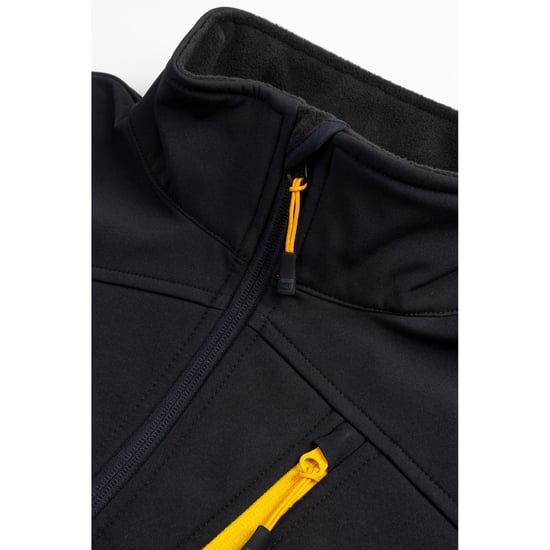 Caterpillar Unisex Essentials Black Shell Jacket - Image 4