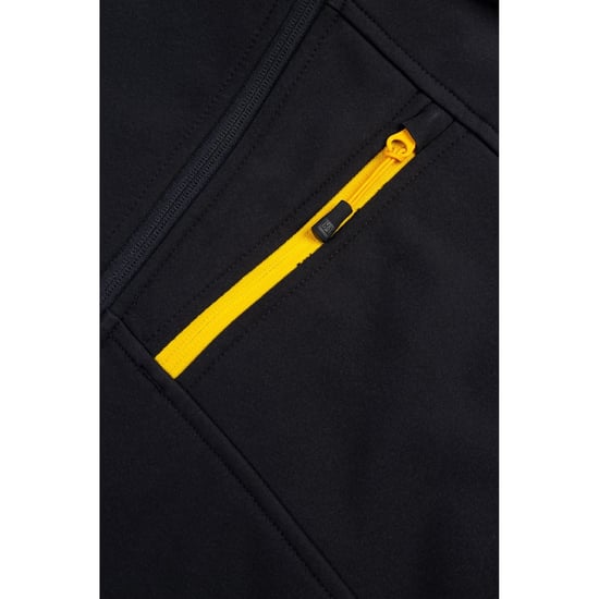 Caterpillar Unisex Essentials Black Shell Jacket - Image 5