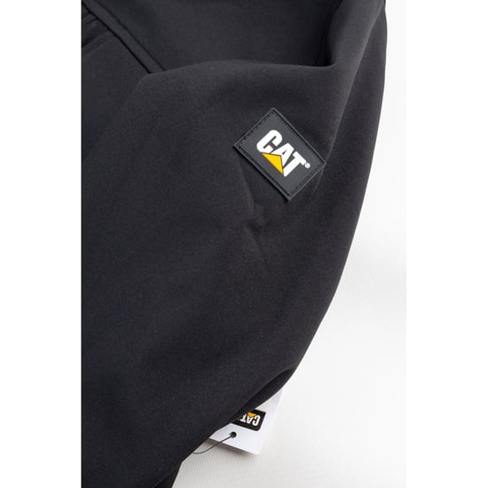 Caterpillar Unisex Essentials Black Shell Jacket - Image 6
