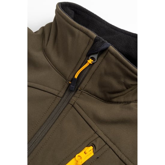 Caterpillar Essentials Shell Heren Groene Softshell Jas - Image 4