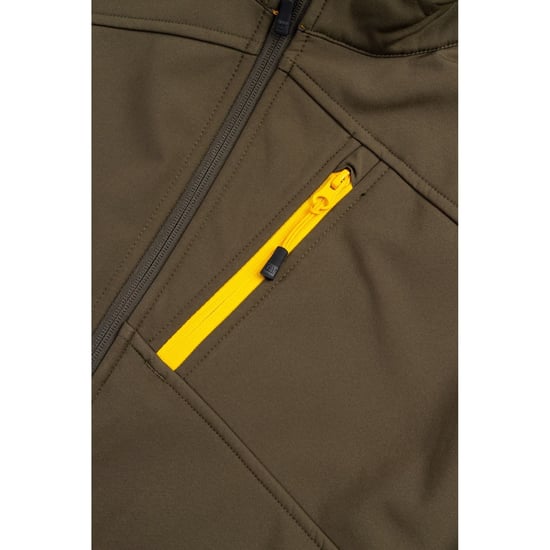 Caterpillar Essentials Shell Heren Groene Softshell Jas - Image 5