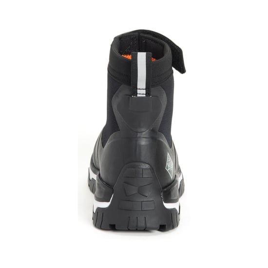 Muck Boots Apex Mid Zip Rubber Zwart/Wit Wellingtonlaarzen - Image 2