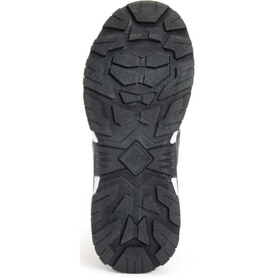 Muck Boots Apex Mid Zip Rubber Zwart/Wit Wellingtonlaarzen - Image 4