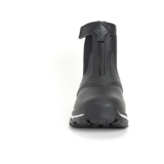 Muck Boots Apex Mid Zip Rubber Zwart/Wit Wellingtonlaarzen - Image 5