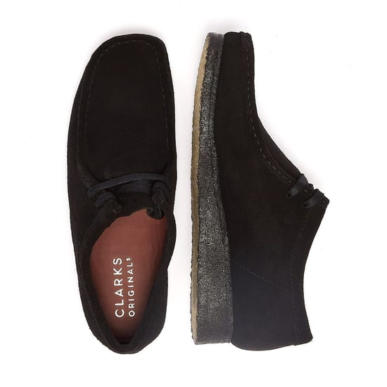 Elegant sko Clarks Originals Wallabee M Svart - Image 6