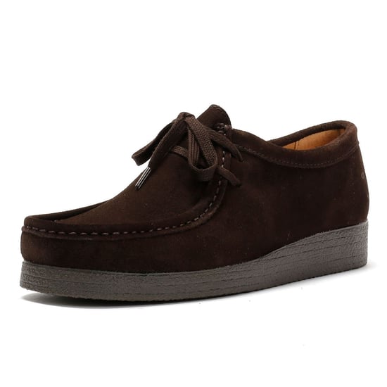 Tower London Apache Suede Men's Dark Brown Shoes - Image 3