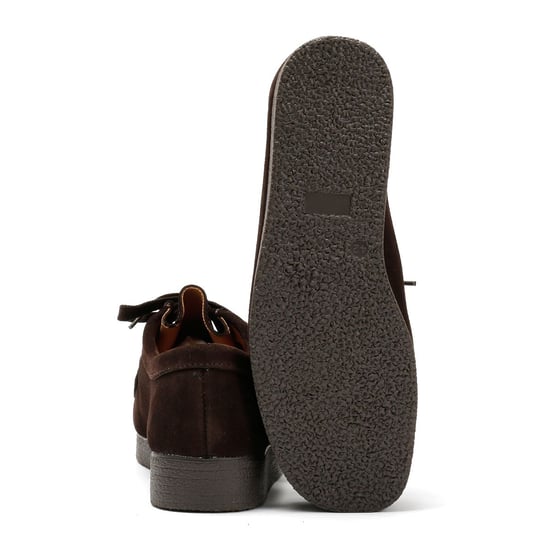 Tower London Apache Suede Men's Dark Brown Shoes - Image 4