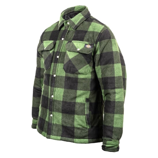 Dickies PORTLAND Herrskjorta Jacka Grön - Image 6