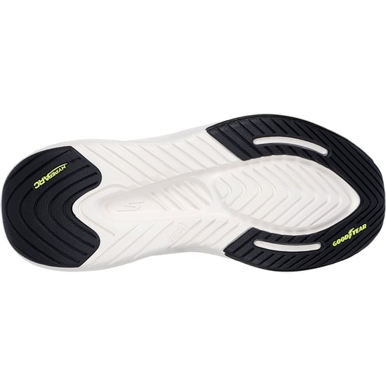 Skechers GO WALK Max Walker Sally Textil Dam Svart/Vit Sneakers - Image 2