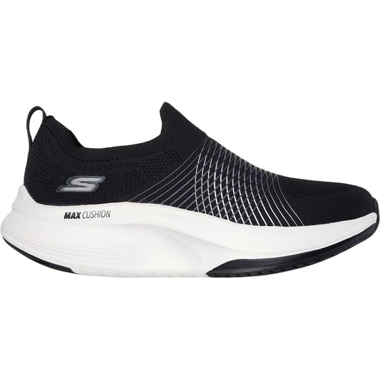 Skechers GO WALK Max Walker Sally Textil Dam Svart/Vit Sneakers - Image 5