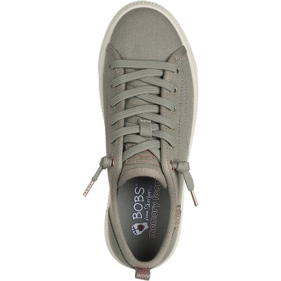 Skechers BOBS Copa Textil Dam Olive Skor - Image 3