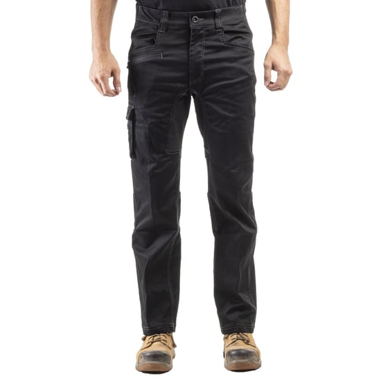 Caterpillar Operator FX Katoenen Zwarte Outdoor Broek voor Mannen - Image 1