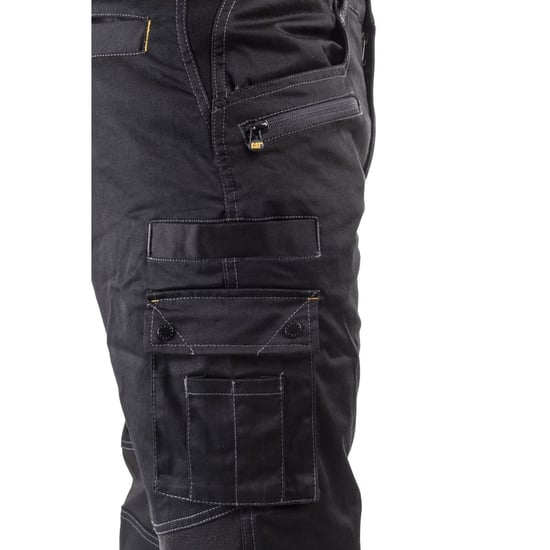 Caterpillar Operator FX Katoenen Zwarte Outdoor Broek voor Mannen - Image 4