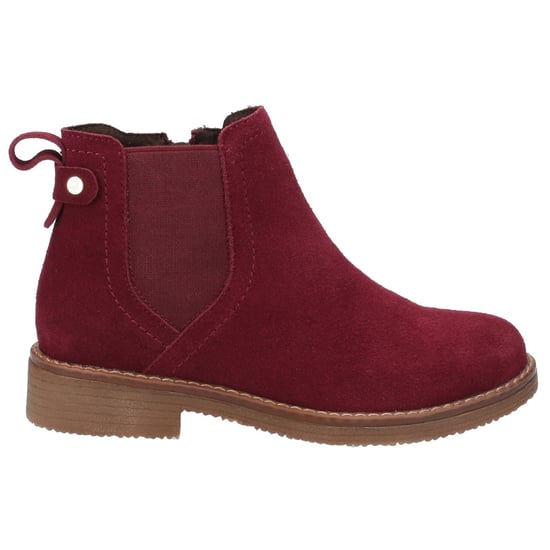 Hush Puppies Maddy Suede Women's Bordo Boots - Image 4