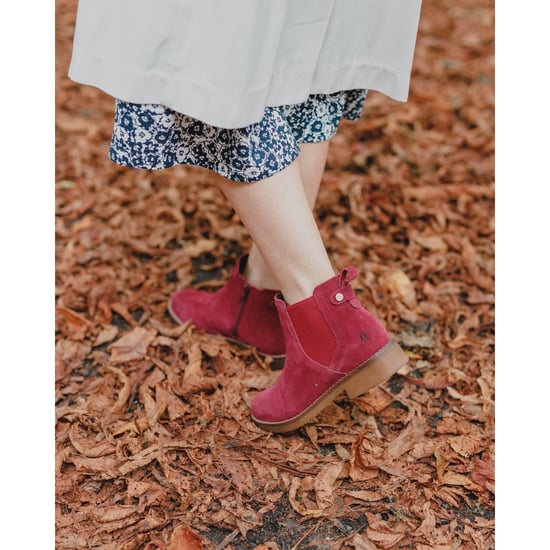 Hush Puppies Maddy Suede Women's Bordo Boots - Image 6