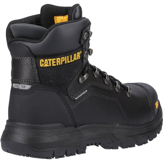 Caterpillar Diagnostische 2.0 Leren Zwarte Brede Veiligheidsschoenen - Image 2