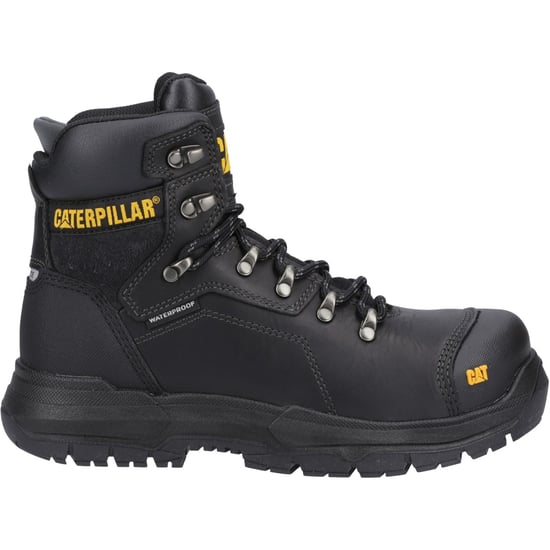 Caterpillar Diagnostische 2.0 Leren Zwarte Brede Veiligheidsschoenen - Image 5