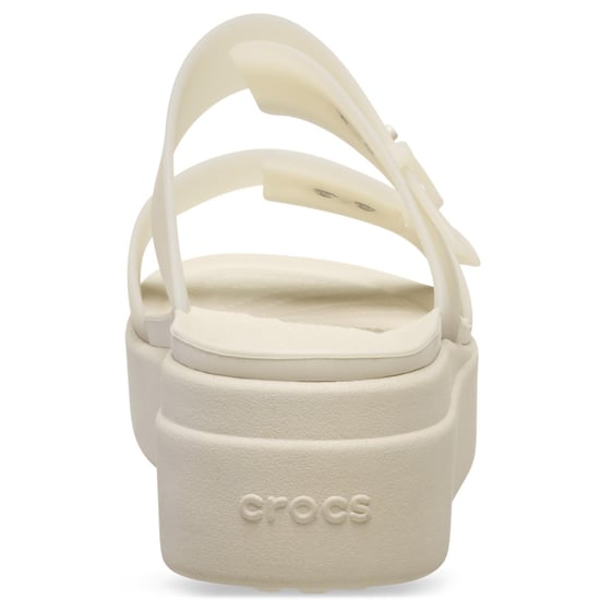 Crocs Brooklyn Buckle Low Women's Sandstone Sandals - Image 2