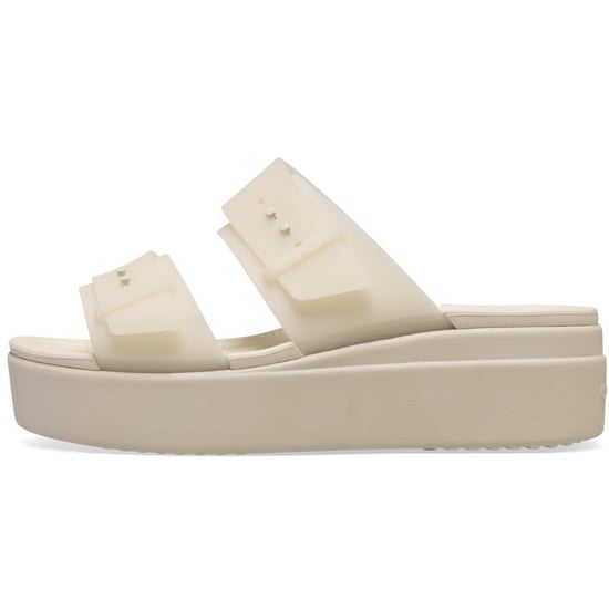 Crocs Brooklyn Buckle Low Women's Sandstone Sandals - Image 6