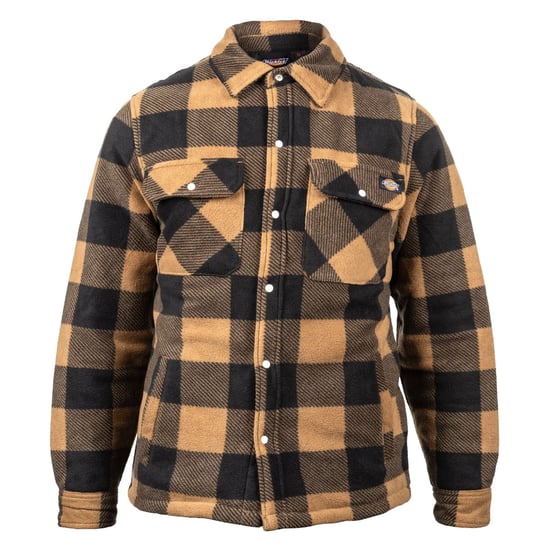 Dickies Heren Portland Lange Mouw Polyester Polar Fleece Gevoerde Shirt - Image 5