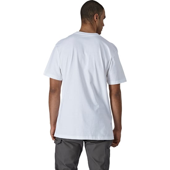 Dickies Korte Mouw Katoenen Witte T-Shirts voor Mannen - Image 2