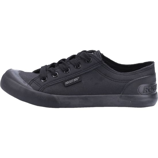 Rocket Dog Womens Jazzin Canvas Fable Lace Up Trainers - Image 5