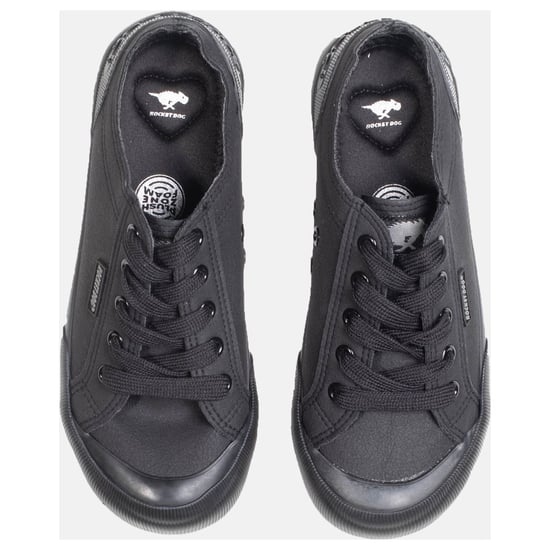Rocket Dog Womens Jazzin Canvas Fable Lace Up Trainers - Image 6