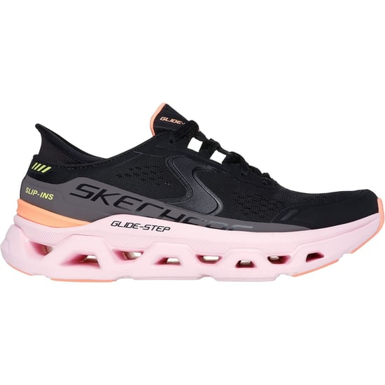 Skechers Glide-Step Altus Syntetiska Sneakers för Kvinna Svart/Multifärgad - Image 5