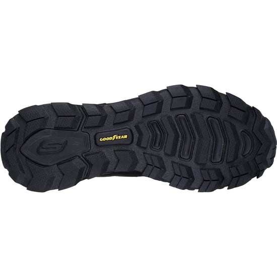 Skechers Max Protect Assembly Textile Men's Black Hiking Shoes - Image 2