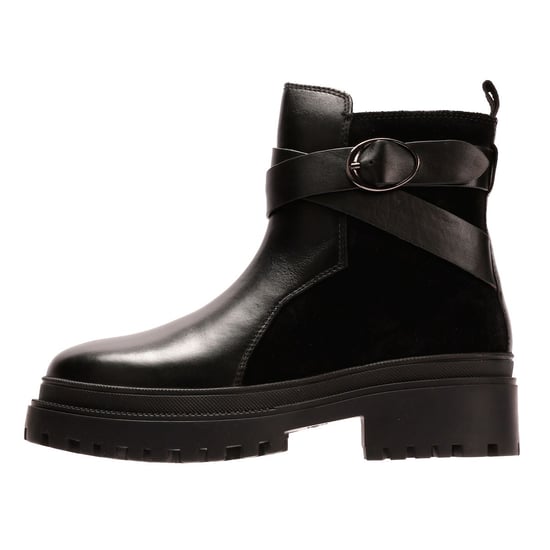 Osprey London The Boston Leather Women's Black Boots - Image 6