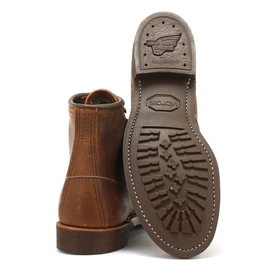 Red Wing Shoes Blacksmith Brown Copper Mens Boots - Image 5