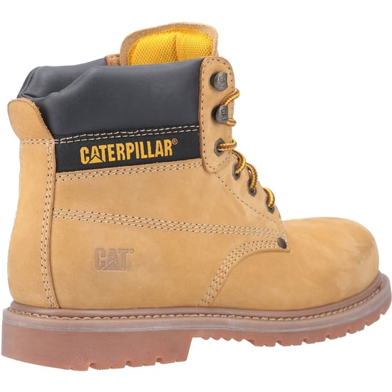 Caterpillar Powerplant Nubuck Honung Bred Passform Säkerhetsstövlar - Image 2