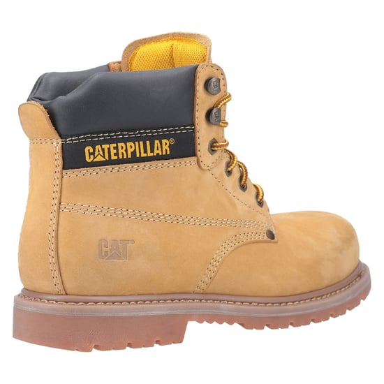 Caterpillar Powerplant Nubuck Honung Bred Passform Säkerhetsstövlar - Image 6