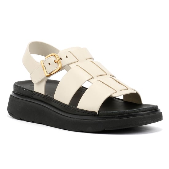 FitFlop GEN-FF Vissers Leren Dames Paris Beige Sandalen - Image 2