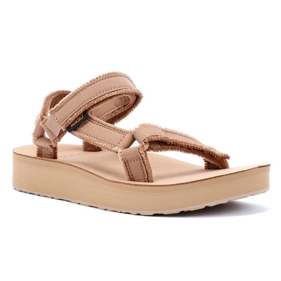 Teva Midform Universele Canvas Dames Tiger Eye Sandalen - Image 2