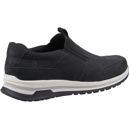 Hush Puppies Cole Leather Men's Black Nubuck Loafers - Image 2